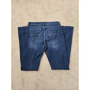 SOHO NEW YORK & COMPANY SKINNY BLUE JEANS DENIM SIZE 6 Average Dark Wash